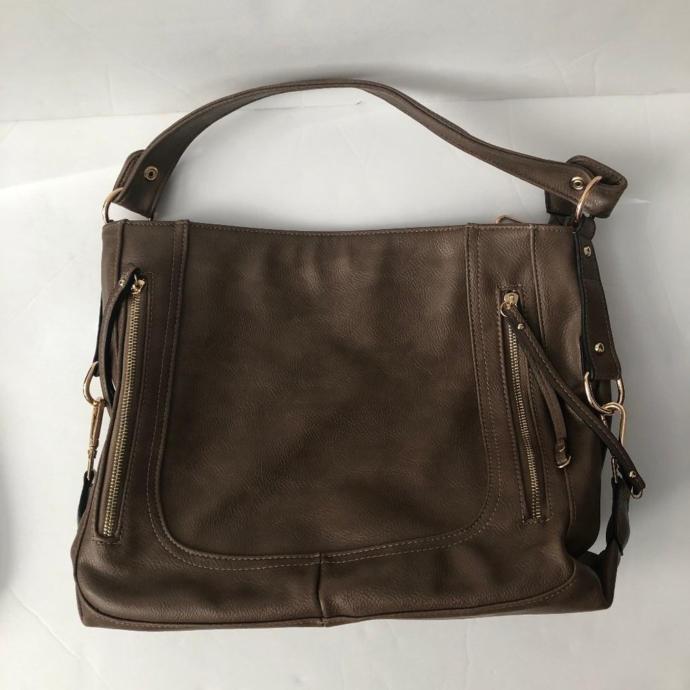 Handbag, Faux Leather Vegan Totes Shoulder Purse